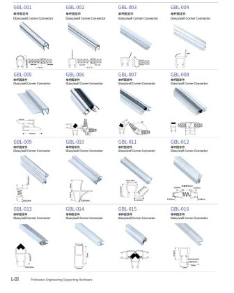 Glass bathroom door fitting