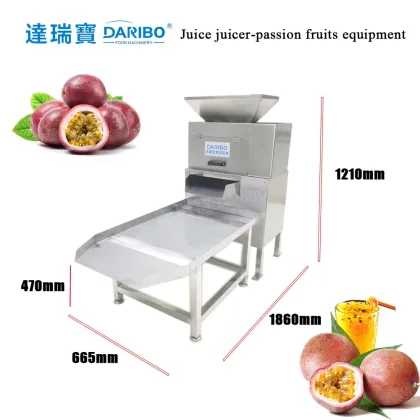 Passion Fruit Processing Machinery: Juice Maker and Peel Separator