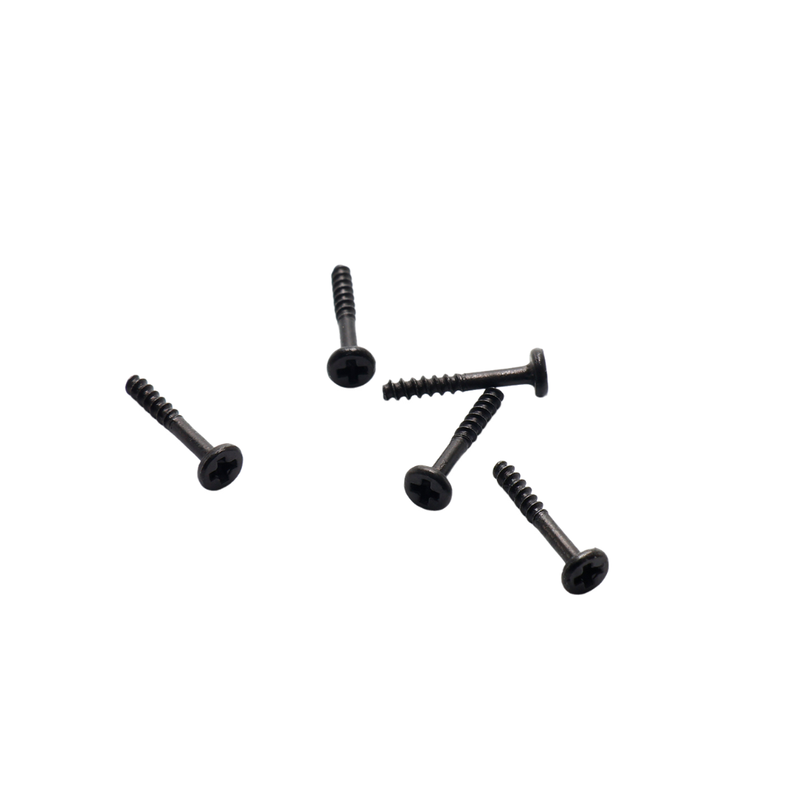 Flat head flat tail cross screw