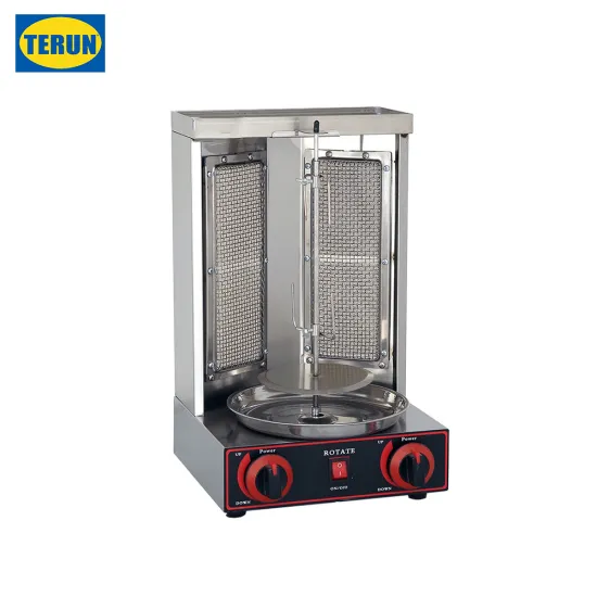 Automatic Stainless Steel Kebab and Shawarma Grill Machine