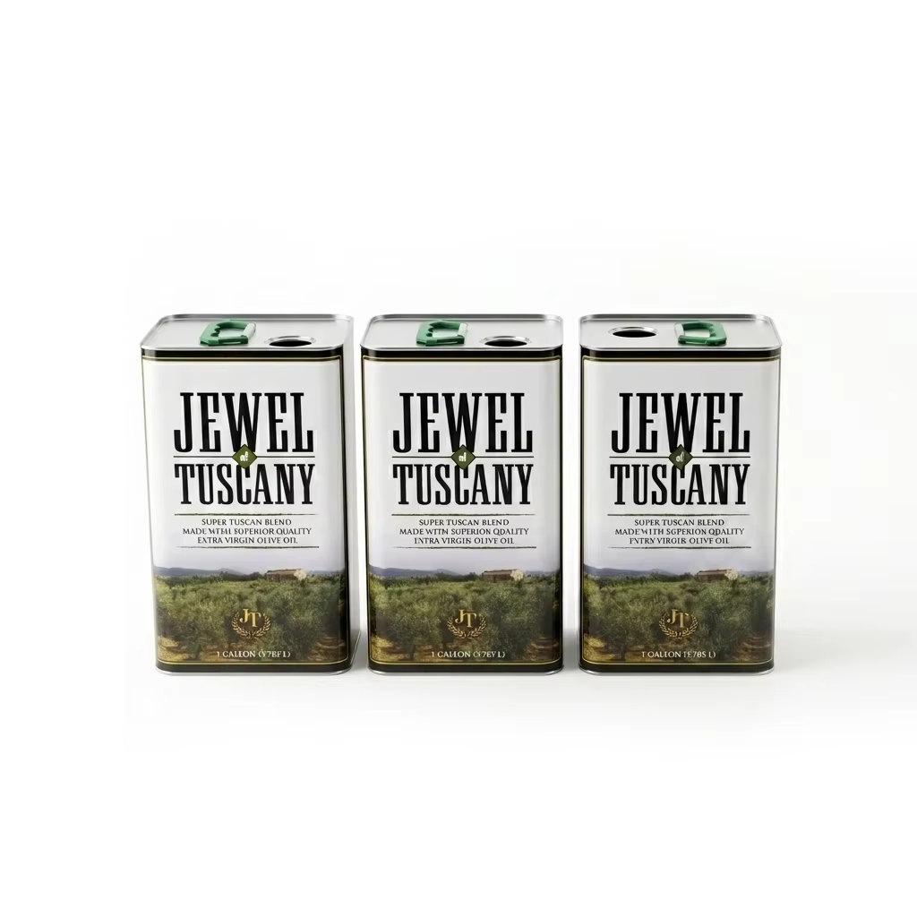 olive oil tin cans