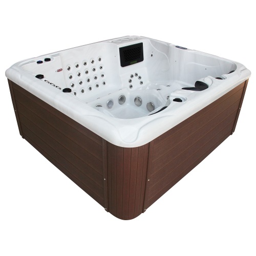 Simple design massage hot tub with 5 seats