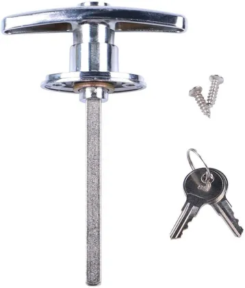 T-Handle Lock for Garage Door Security