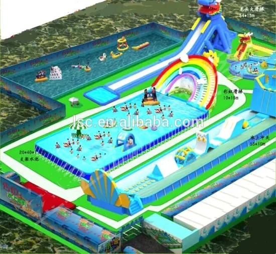 water inflatable park