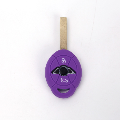 Debossed logo BMW silicone car key cover case