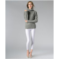 Women's Casual Loose Pullover Knit Sweater