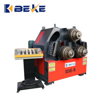 Siemens Electrical Driven Hydraulic Roll Bender for Pipes, Angles, Beams, and Steel Sections