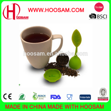 Steeper Strainer Silicone and Stainless Steel Mesh Basket for Loose Leaf Tea, Eco-friendly Gift