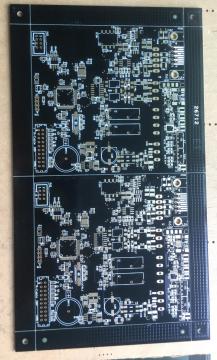 4 طبقة سوداء PCB لحام