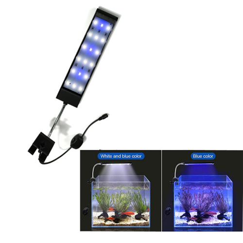 Luce di acquario a clip a led per acquari per acqua dolce
