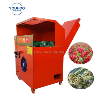 Small Scale Chili Pepper Processing Machine: Including Harvester, Picker, and Stem Remover