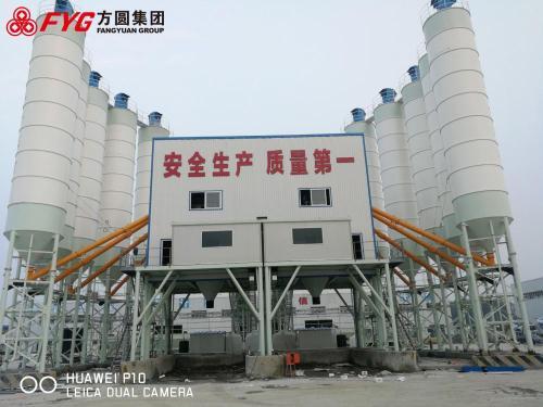 Large Scale portable concrete batch plants for sale