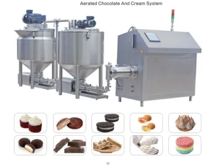 Rk Baketech China Industrial Cake Aerator Chocolate Aeration Equipment Cream Aeration Equipment
