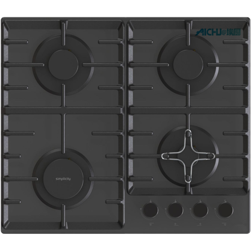 Neff Black Gas Hob Stove Showroom