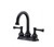 Amico Double Level Centerset Hot Cold Water Lavatory Mixer