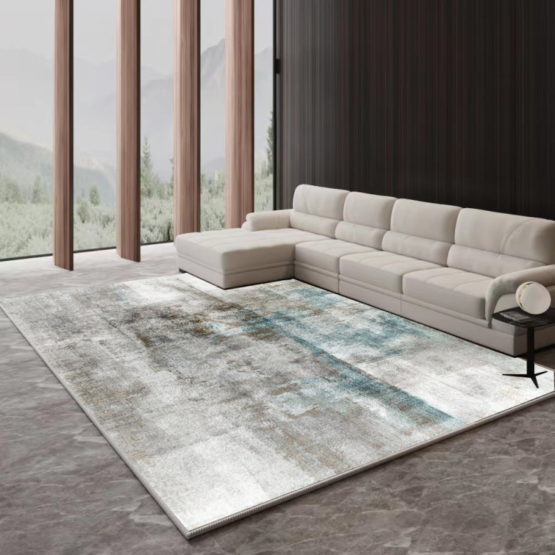 Modern Large Pink Cream Rugs for Living Room Décor