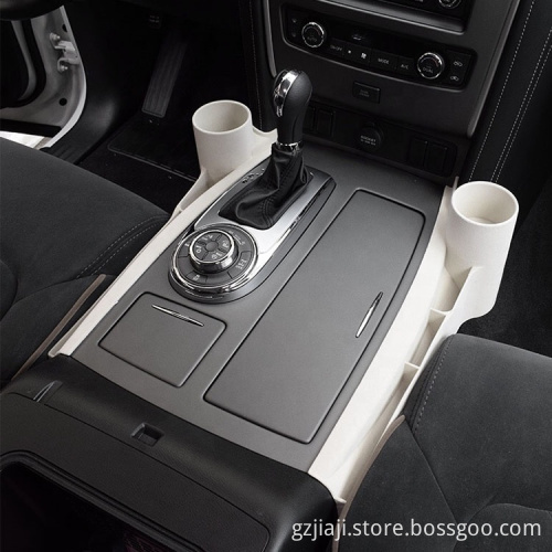 Car Organizer Storage Box for Patrol Y62 - Velvet Central Control Between Seats Box