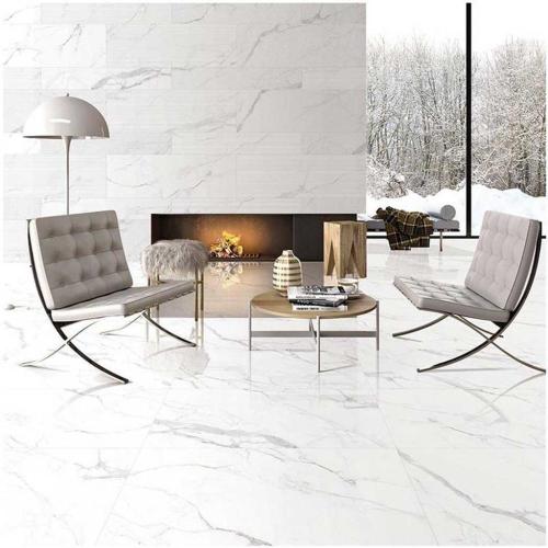 Ubin dinding marmer Carrara 600x1200mm