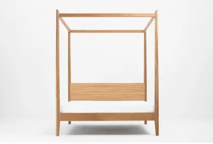 Wooden bedroom furniture Canopy Bed