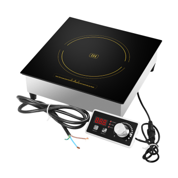 Cooktop a induzione a singolo bruciatore integrato con telecomando