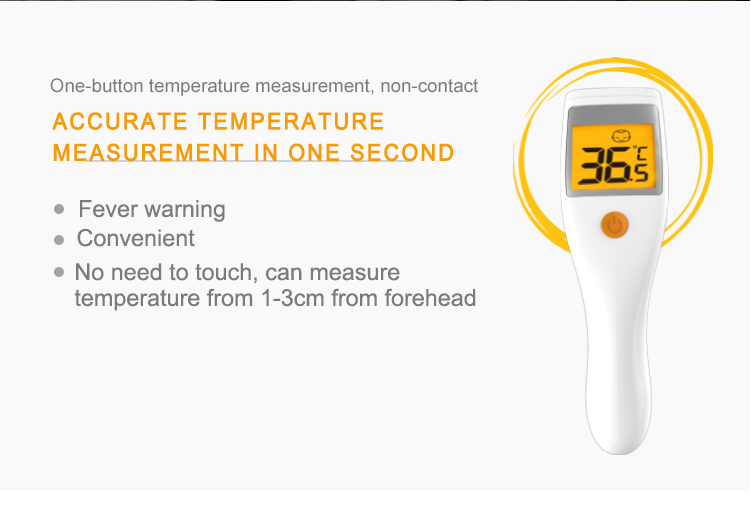 how to use a forehead thermometer gun