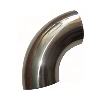 Sanitary Stainless Steel 90 Degree Welded Bend