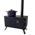 Warmfire factory price hot sale wood burning stove with oven camping stove portable bell tent stove