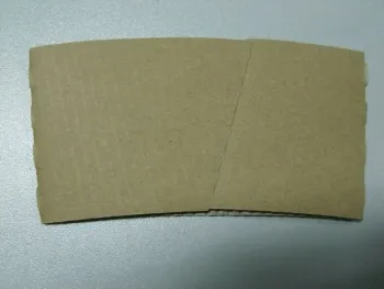 12--16oz brown paper java sleeve