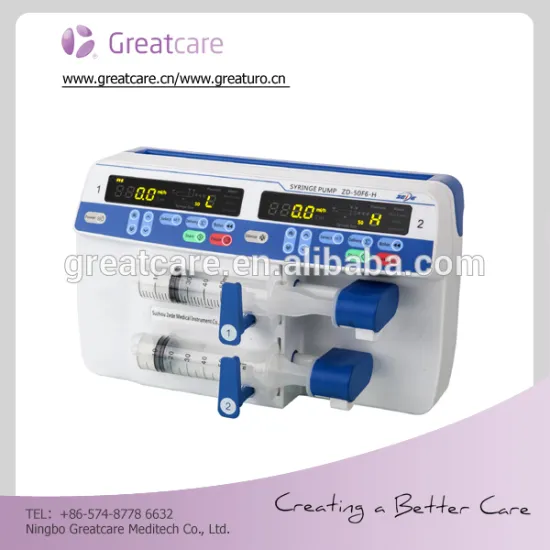 Double Chamber Syringe Pump