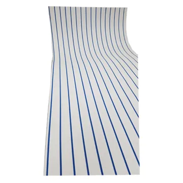 Yacht Faux Teak Deck Mat For Marine Flooring