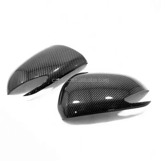Real Carbon Fiber Side Door Rear View Mirror Cover for Hyundai Santa Fe 2019-2022