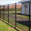 power coated after galvanized 3d wire mesh fence