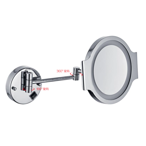 Miroir de bain de maquillage grossier