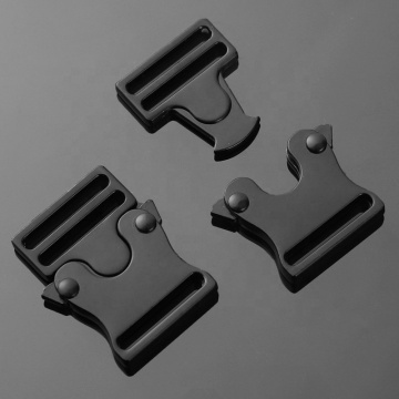 Factory Supply 22mm Metal Black Quick Side Release Buckle