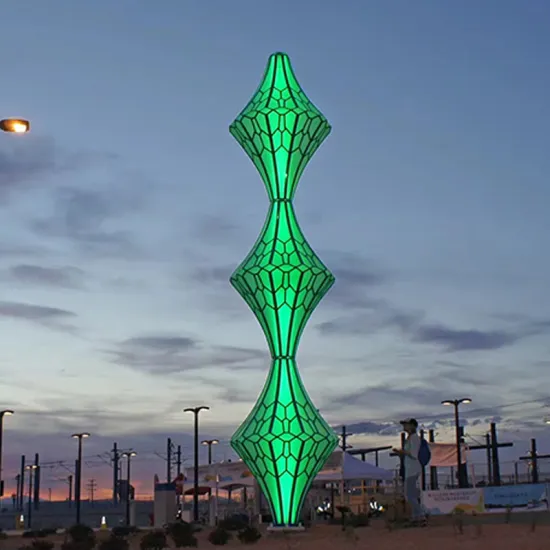 Large Stainless Steel Sculpture Landscape Lamp