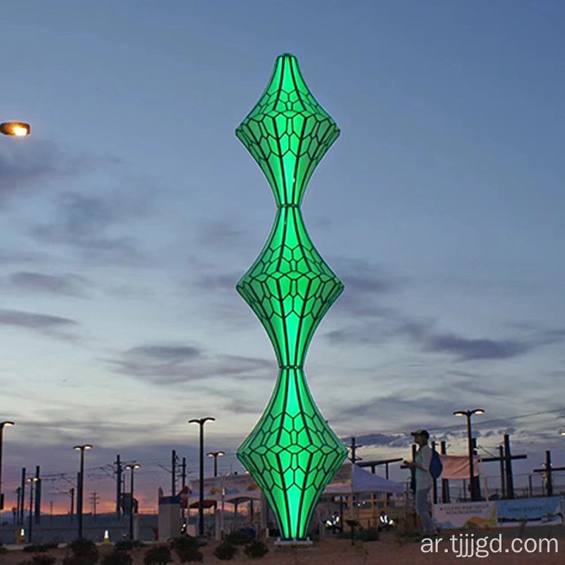 مصباح كبير للنحت الفولاذ المقاوم للصدأ