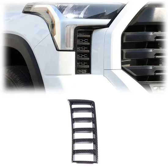 Gobison Factory Price Headlights Grille Vent Trim Cover for Toyota Tundra 2022+