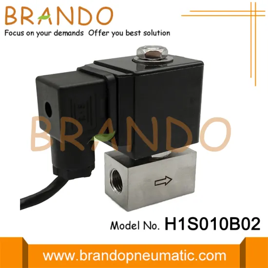 1/4'' 200 bar High Pressure Solenoid Valve 24VDC