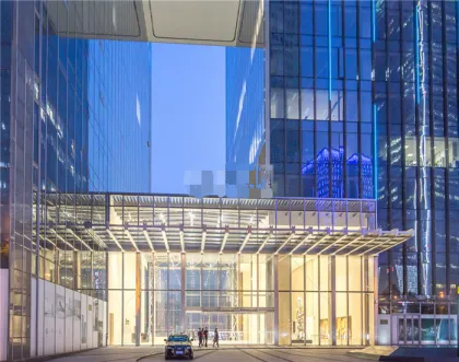 Glass Wall Heating Bulletproof Glass Curtain Wall