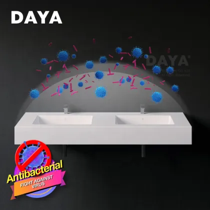 DAYA Modern Freestanding Cheap Hotel WC Porcelain Washbasin Bathroom Sinks