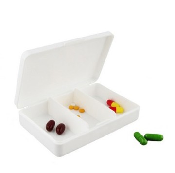S-Dek Eco-friendly Plastic Portable Pill Box Medicine Organizer