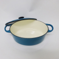 4.5L Blue Cast-Iron Stew Pan