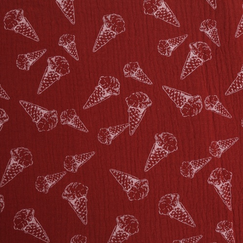New Products For Chirdren Cotton Gauze Printed Fabric