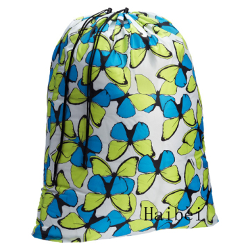 Butterflies Nylon Laundry Bag (HBLB-17)