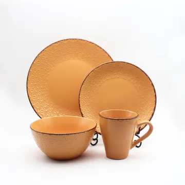 16pcs luxury wedding dinner plates set dinnerware sets