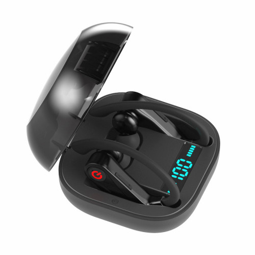 IPX7 Wasserdichte Ohrbügel-Ohrhörer mit zwei drahtlosen Kopfhörern
