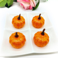 1/12pcs Mini Fake Vegetables Foam Simulation Pumpkin Orange/ White Artificial Pumpkin Craft Halloween Home DIY Decoration