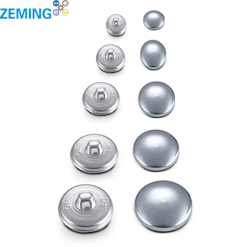 Custom Round Metal Cover Iron Buttons for Clothes - Affordable Garment Accessories