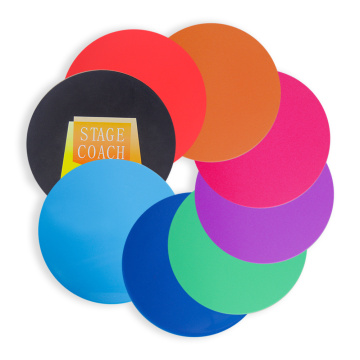 Eastommy  Enterprises Poly Multi-Color Spot Markers 6 Pack