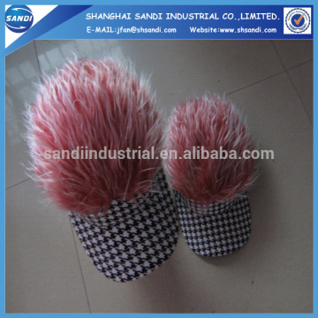 2015 high quality latest design wig hat baby